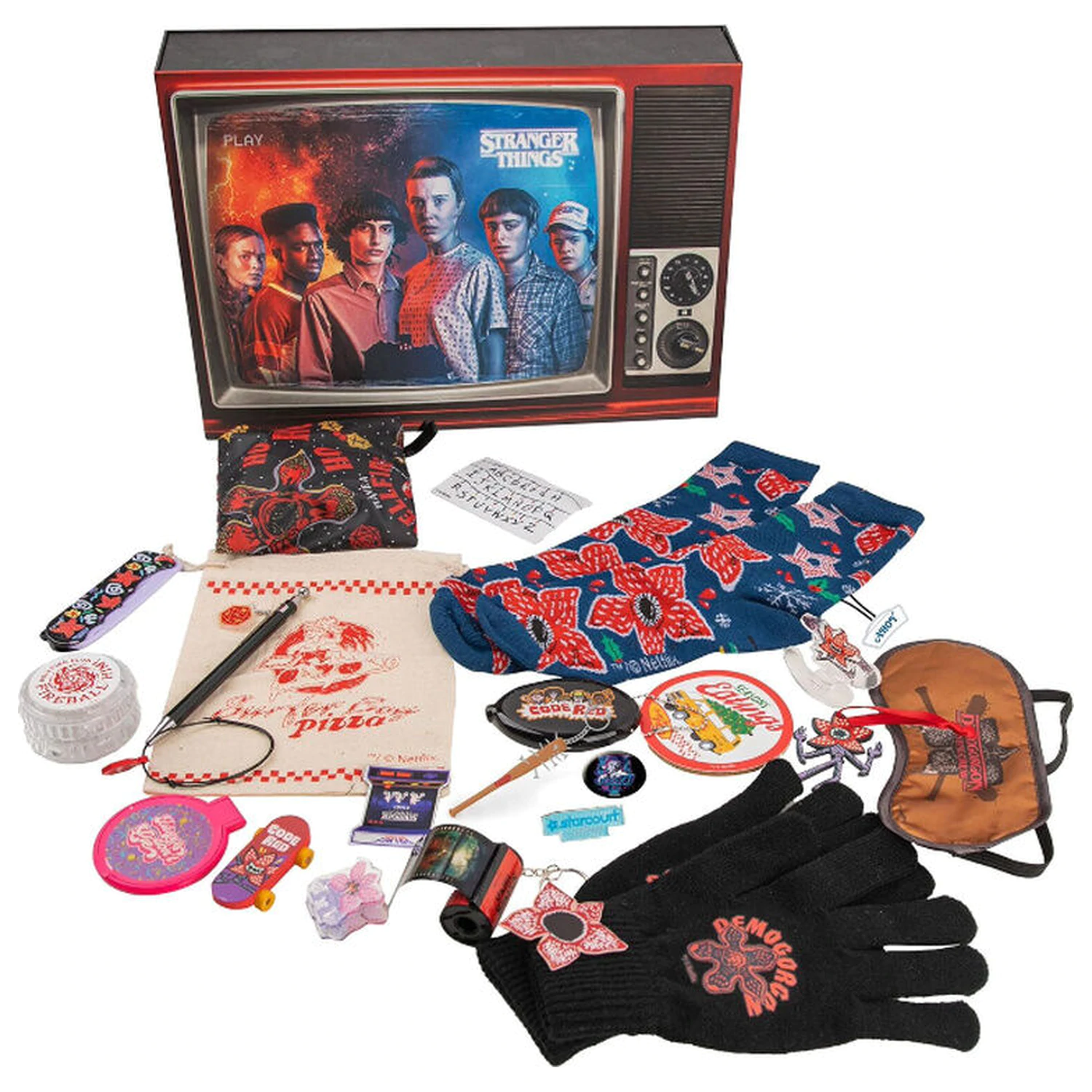 Stranger Things deluxe adventný kalendár produktová fotografia