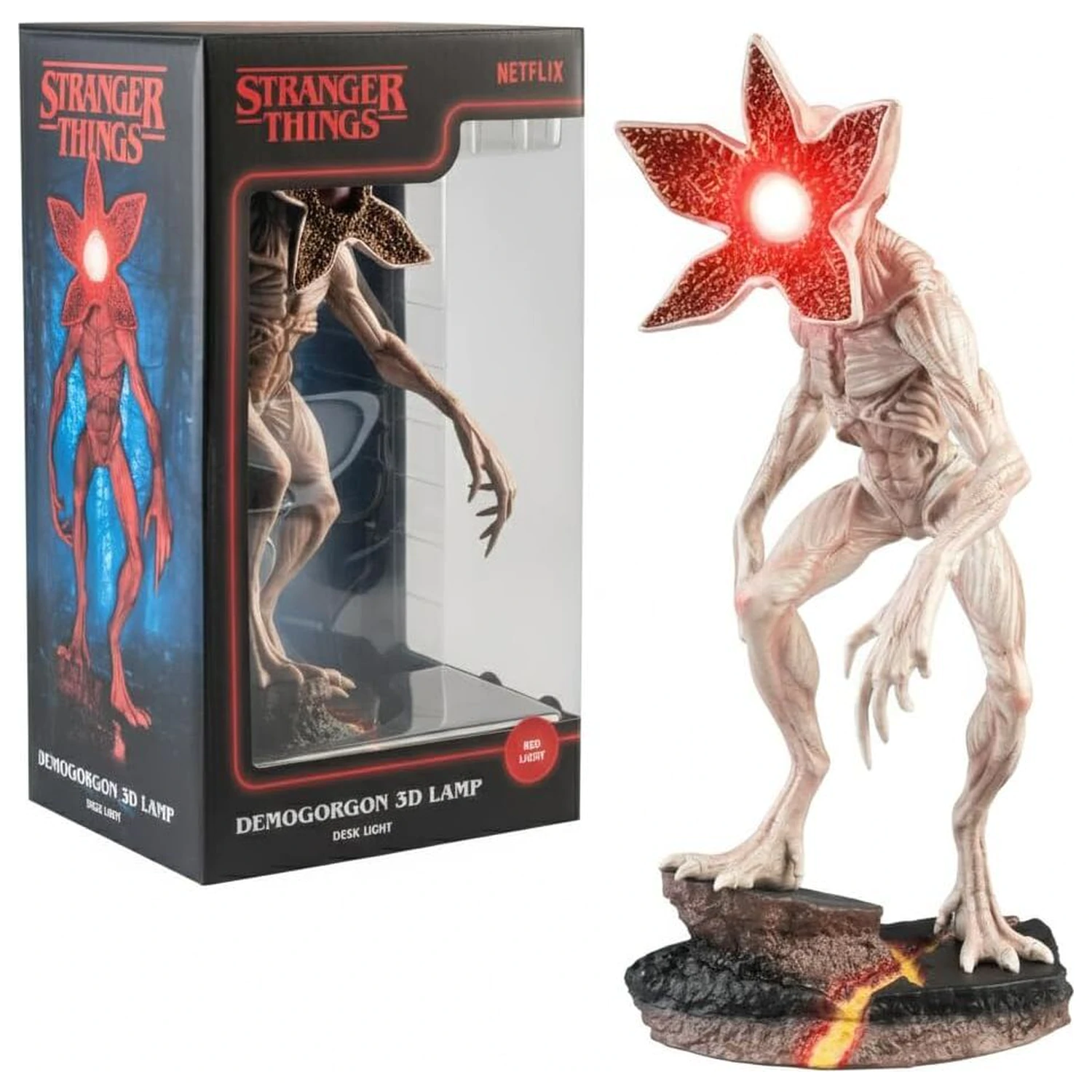 Stranger Things Demogorgon lampa produktová fotografia