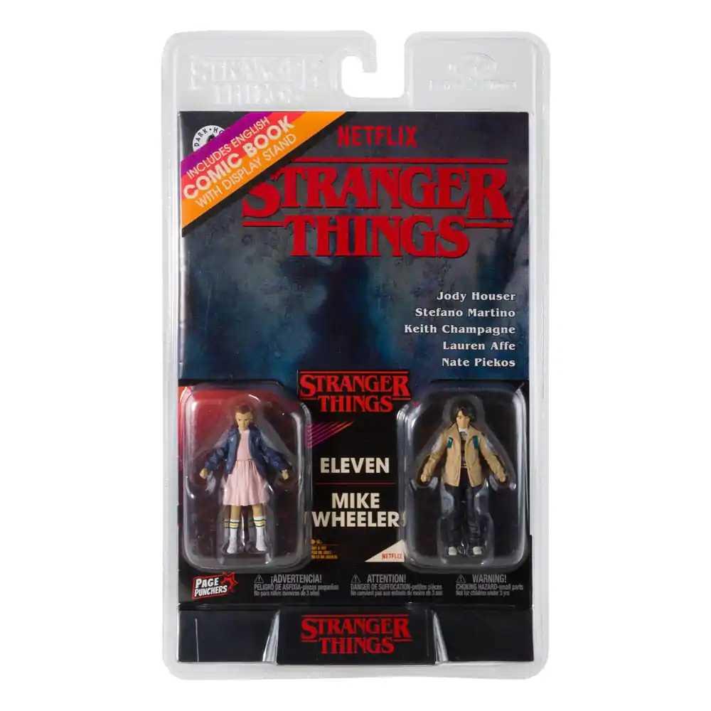 Stranger Things akčné figúrky Eleven a Mike Wheeler 8 cm termékfotó