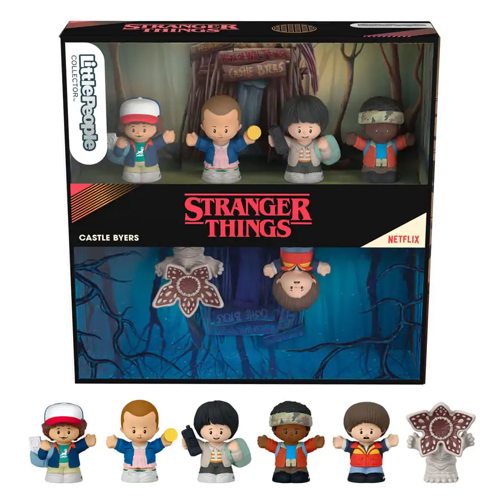 Stranger Things Fisher-Price Little People Collector Mini Figúrky 6-Pack Castle Byers 7 cm produktová fotografia