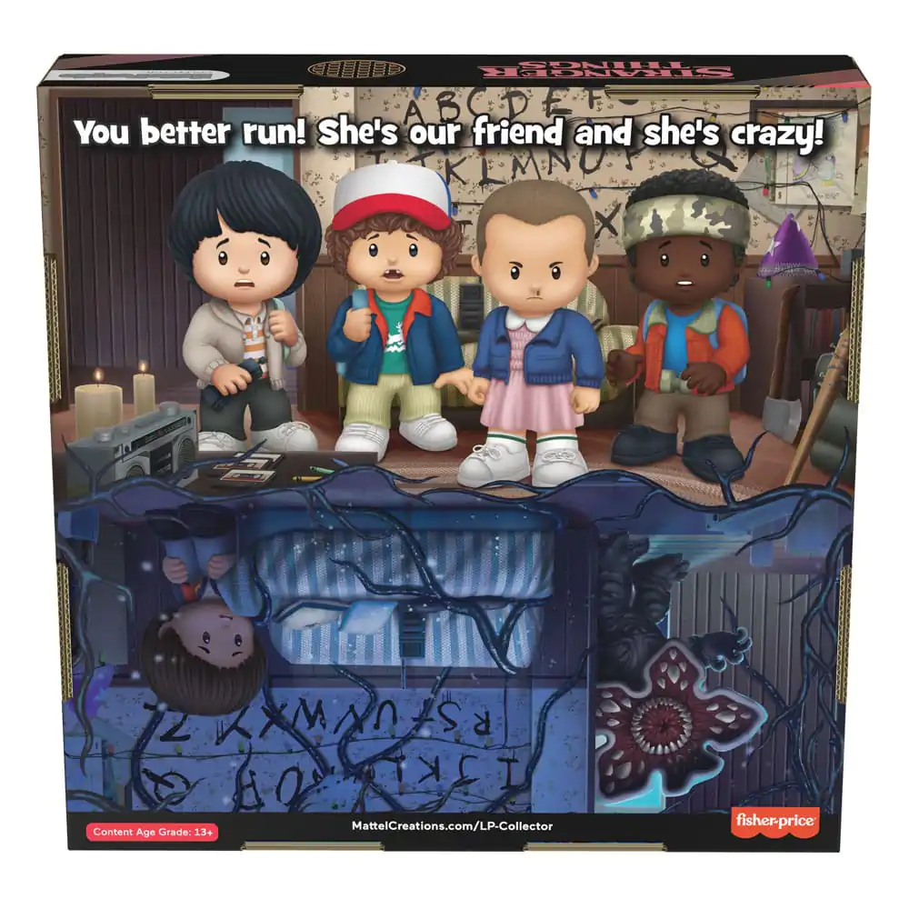 Stranger Things Fisher-Price Little People Collector Mini Figúrky 6-Pack Castle Byers 7 cm produktová fotografia