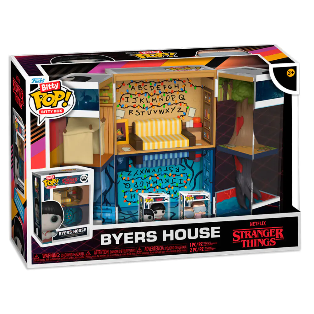 Stranger Things Bitty Funko POP figúrky Byers House produktová fotografia