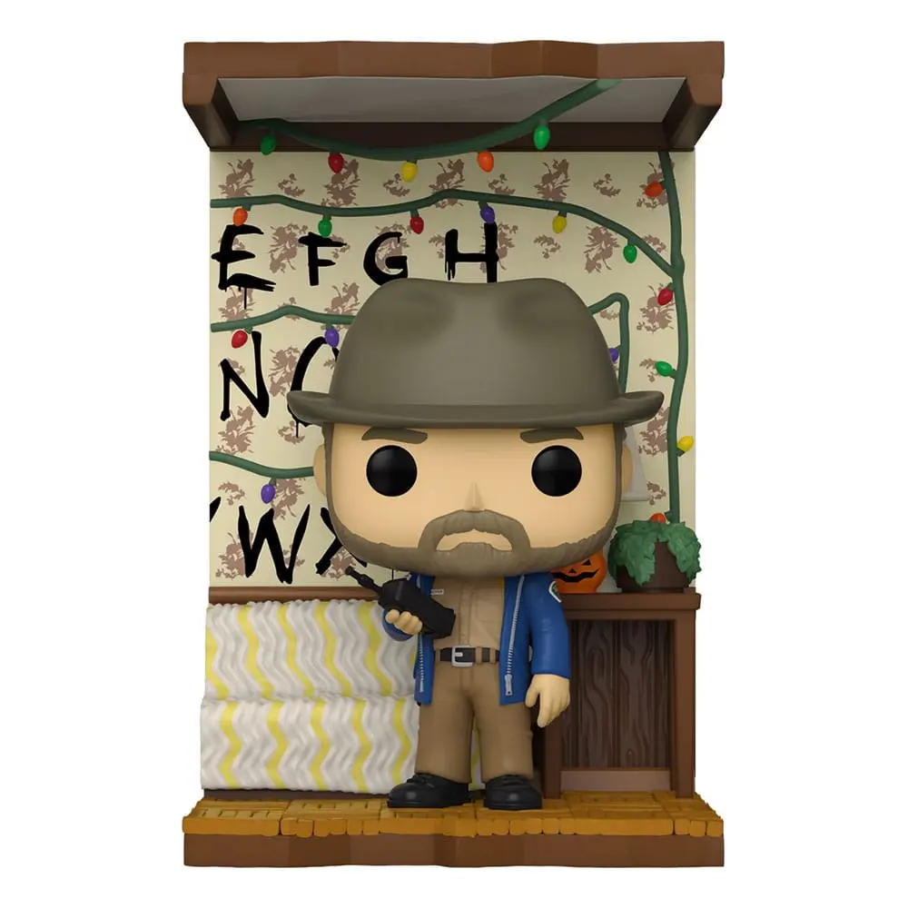 Stranger Things POP! Deluxe Vinylová figúrka Byers House: Hopper 9 cm produktová fotografia