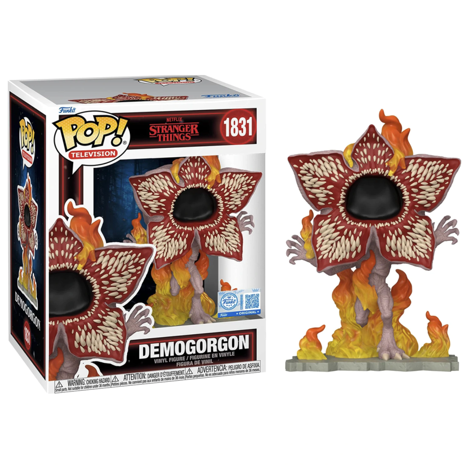 Stranger Things Funko POP figúrka Demogorgon (On Fire) produktová fotografia