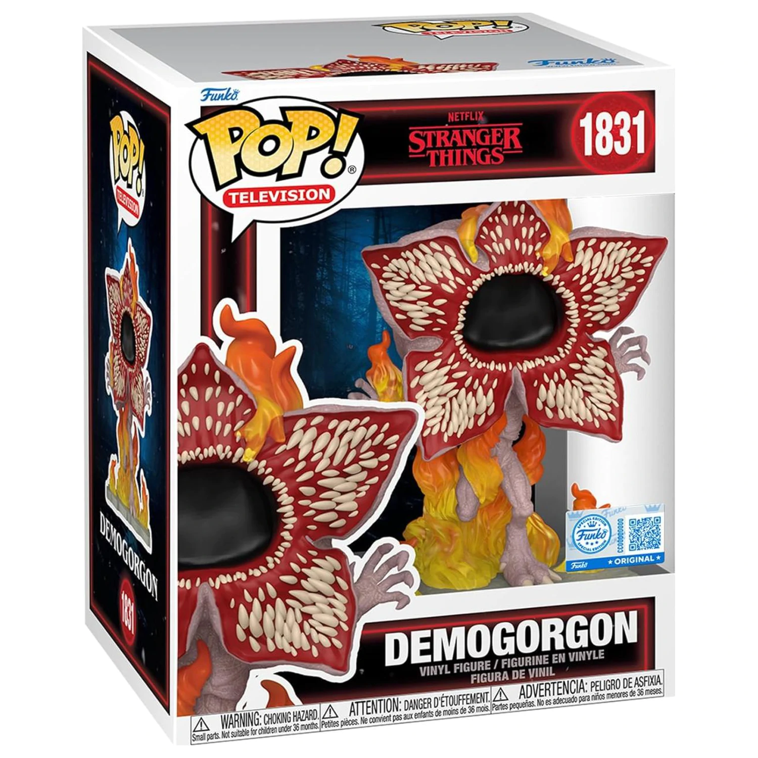 Stranger Things Funko POP figúrka Demogorgon (On Fire) produktová fotografia