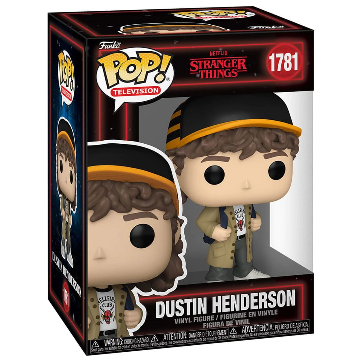 Stranger Things Funko POP! Television vinylové figúrky Dustin Henderson 9 cm produktová fotografia