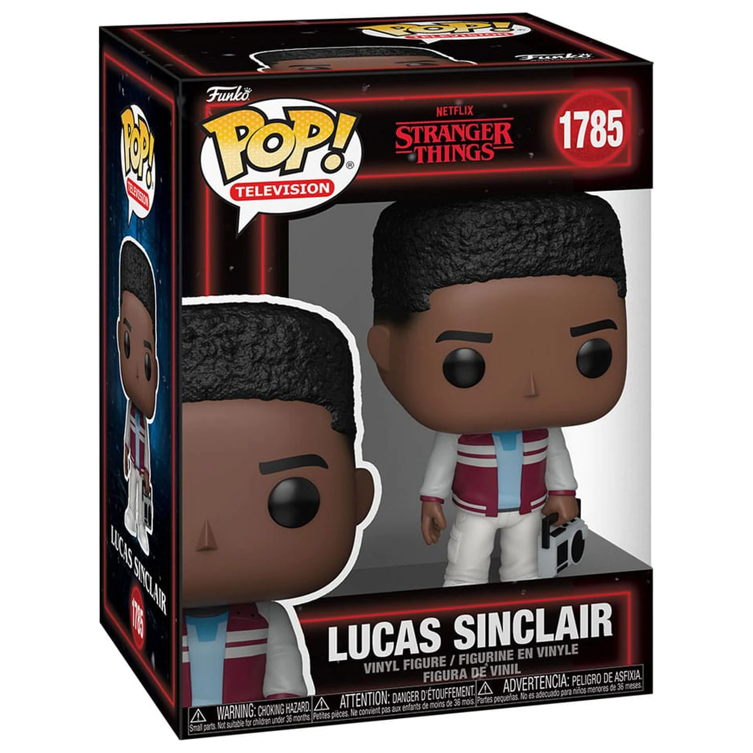 Stranger Things Funko POP! Television vinylové figúrky Lucas Sinclair s Boomboxom 9 cm produktová fotografia