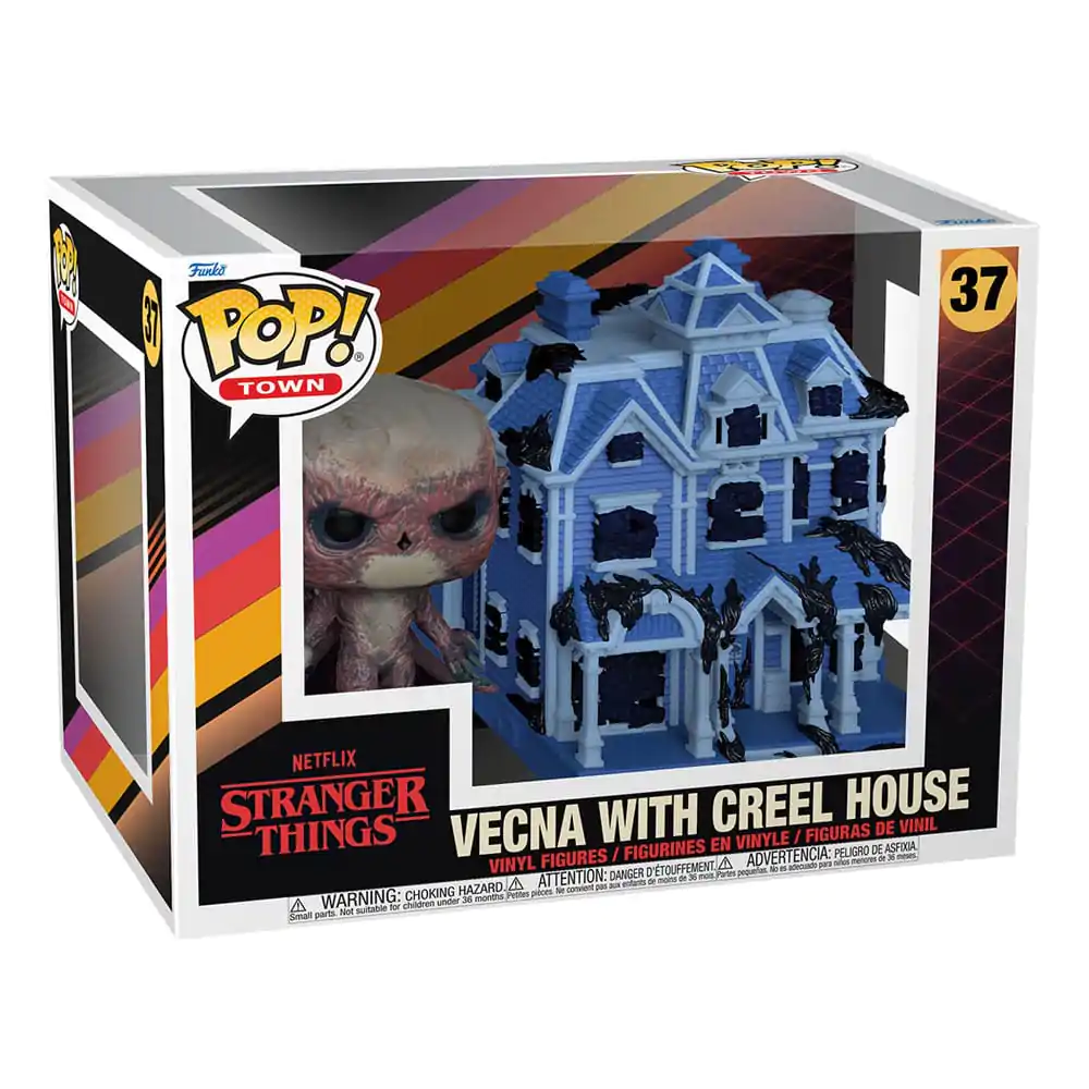 Stranger Things POP! Town Vinylová Figúrka Vecna s Creel House 9 cm produktová fotografia