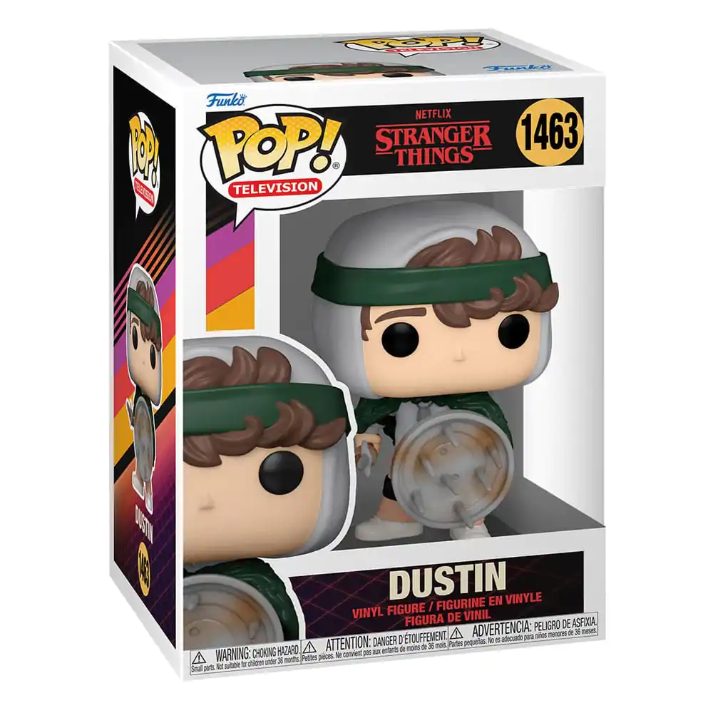 Stranger Things POP! TV vinylová figúrka Hunter Dustin so štítom 9 cm produktová fotografia