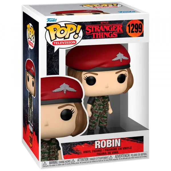 Stranger Things POP! TV Vinylová figúrka Hunter Robin 9 cm produktová fotografia