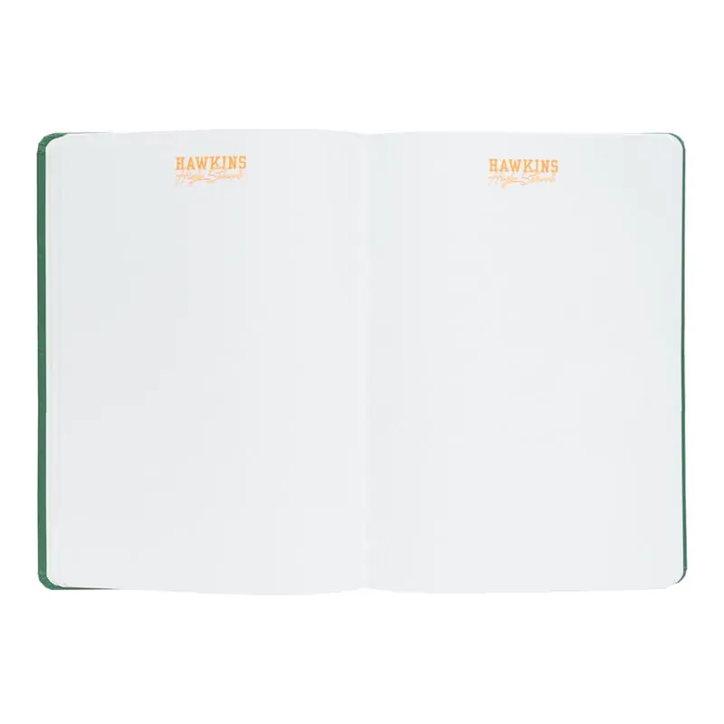 Stranger Things Hawkins High School A5 prémiový zápisník produktová fotografia