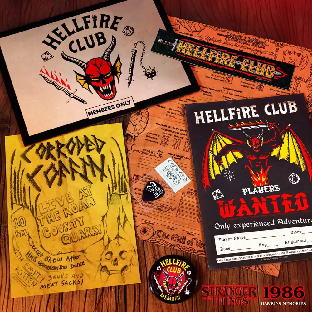 Stranger Things Hawkins Memories Kit Vecna´s Course Limited Edition - Súprava spomienok produktová fotografia