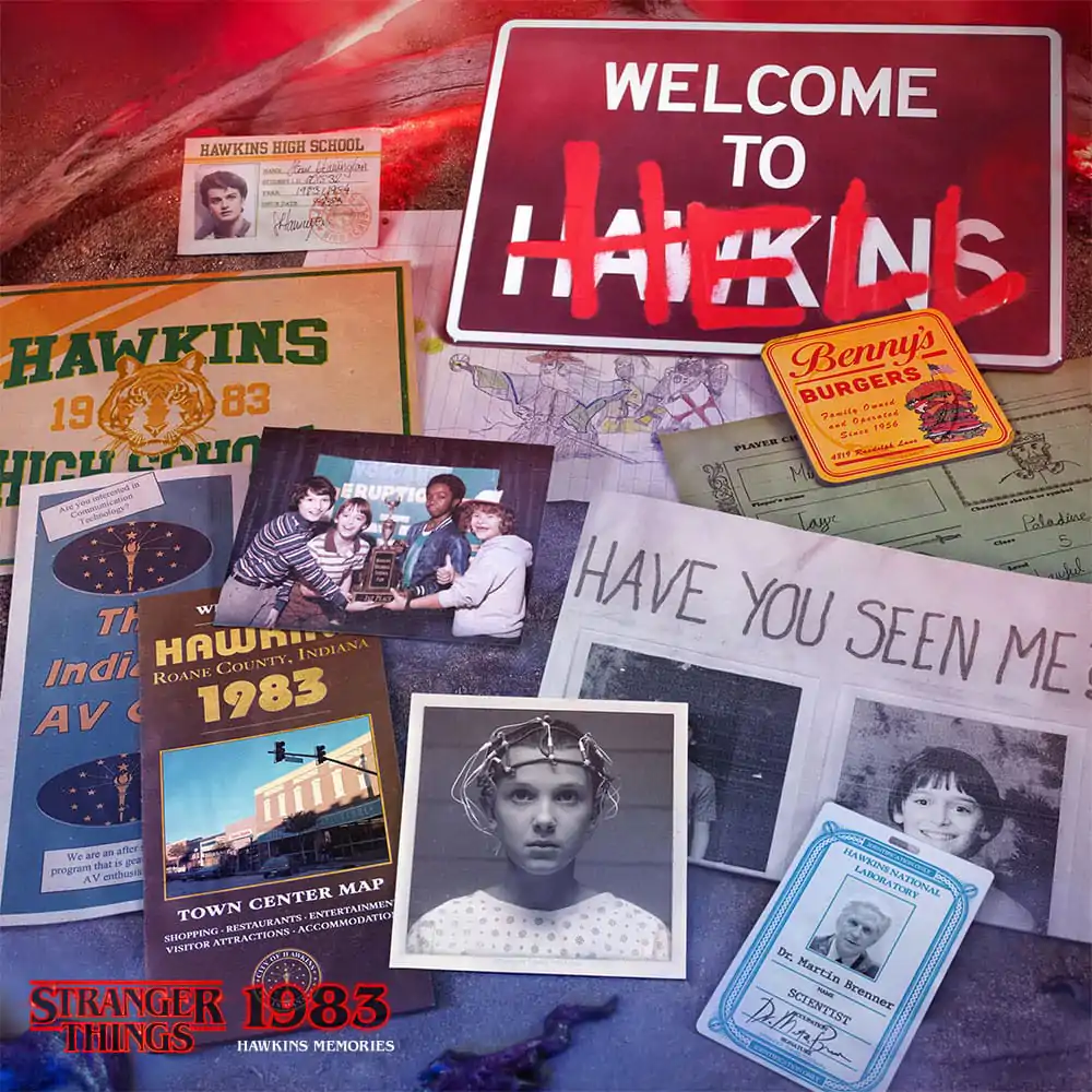 Stranger Things Hawkins Memories Kit Vecna´s Course Limited Edition - Súprava spomienok produktová fotografia