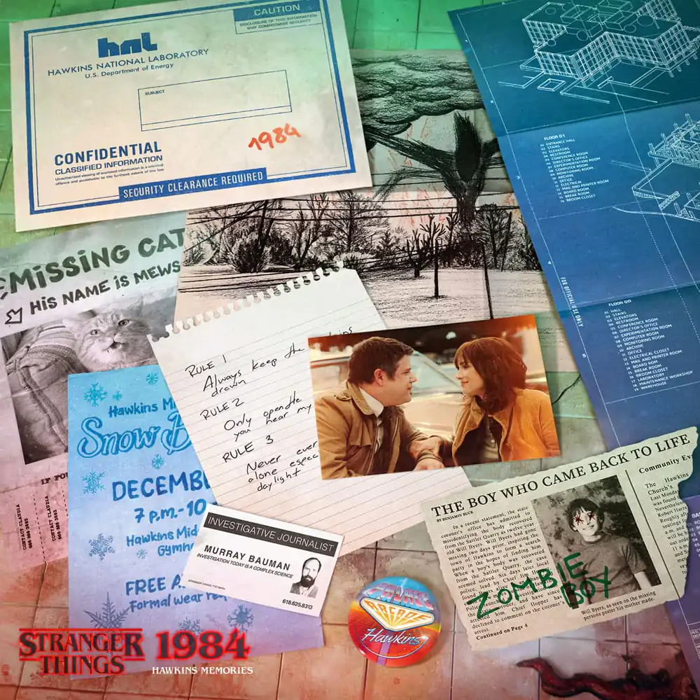 Stranger Things Hawkins Memories Kit Vecna´s Course Limited Edition - Súprava spomienok produktová fotografia