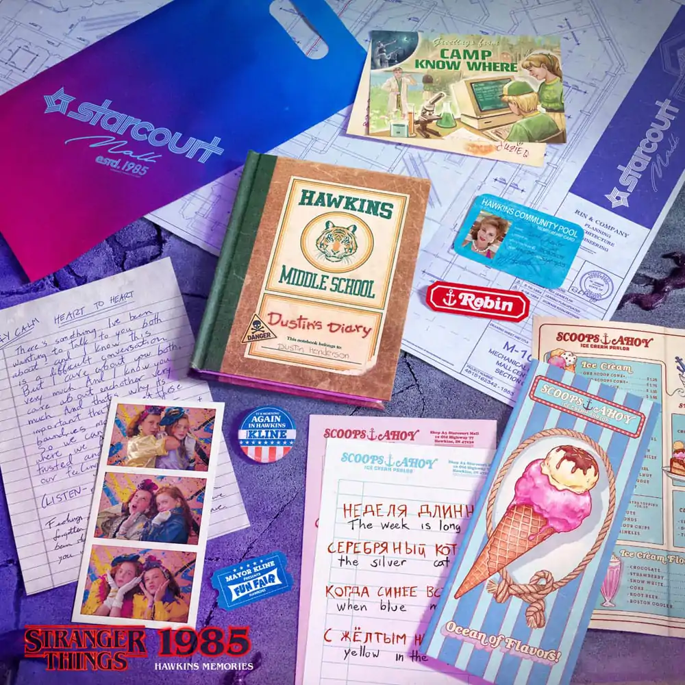 Stranger Things Hawkins Memories Kit Vecna´s Course Limited Edition - Súprava spomienok produktová fotografia