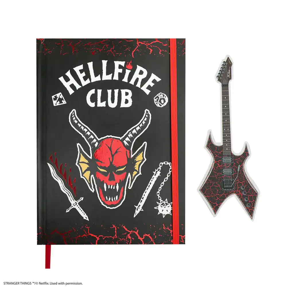 Stranger Things zápisník Hell Fire Club produktová fotografia