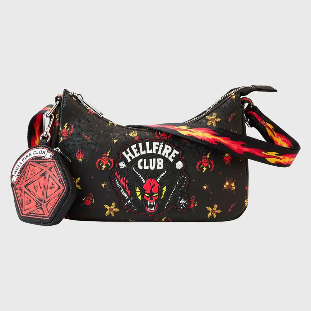 Stranger Things by Loungefly crossbody kabelka Hellfire Club produktová fotografia