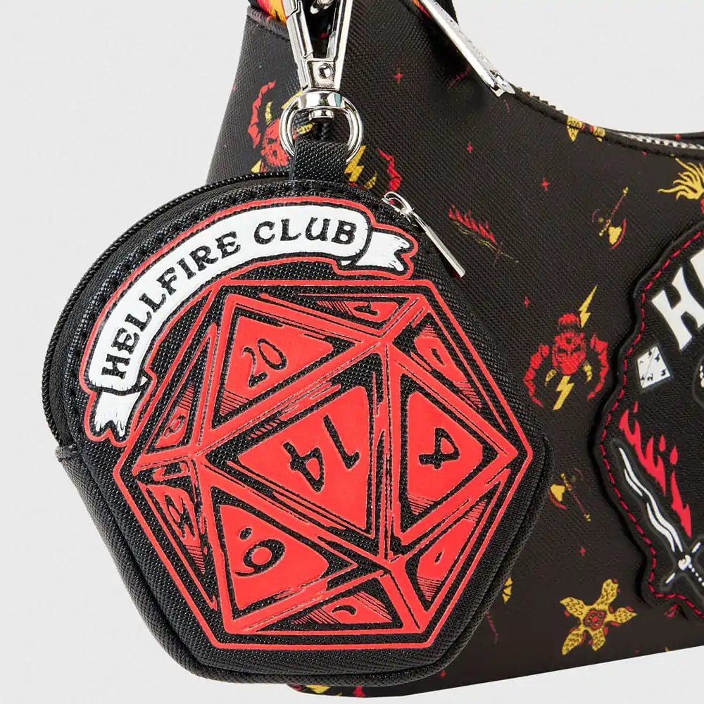 Stranger Things by Loungefly crossbody kabelka Hellfire Club produktová fotografia