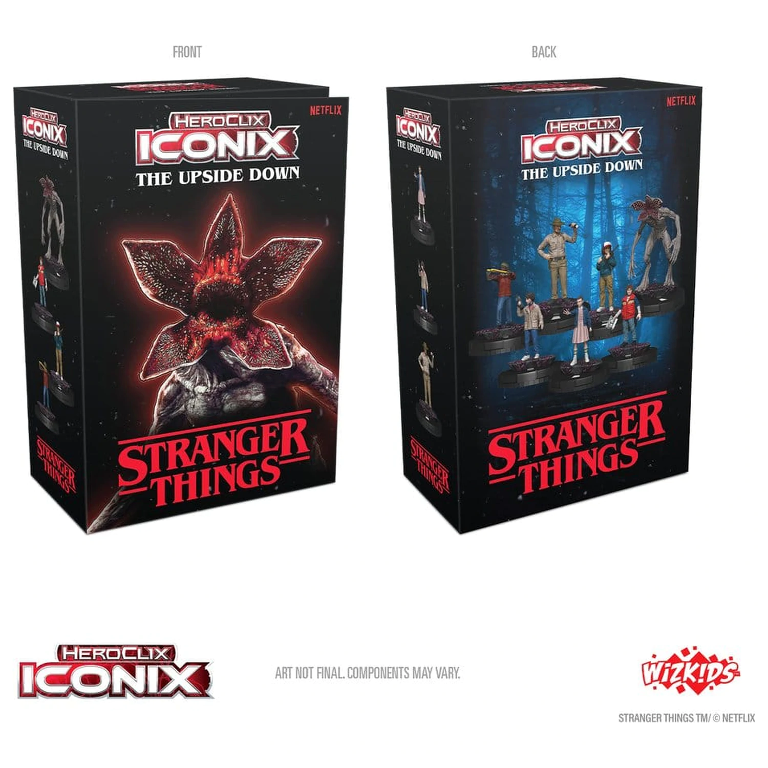 Stranger Things HeroClix Iconix: The Upside Down produktová fotografia