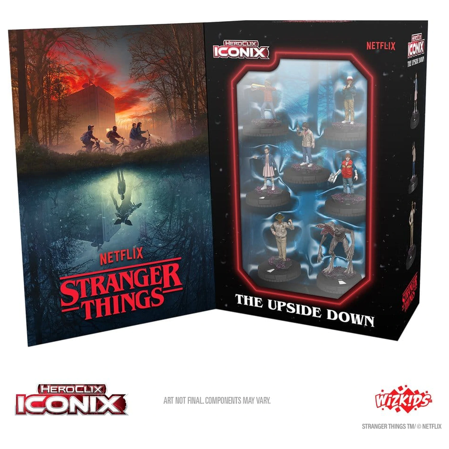Stranger Things HeroClix Iconix: The Upside Down produktová fotografia