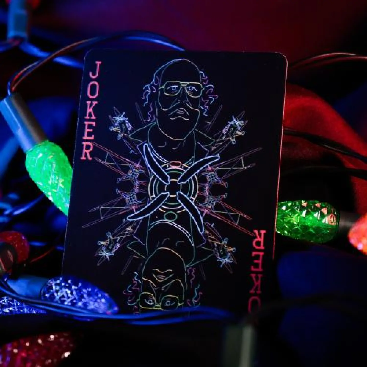 Stranger Things hracie karty produktová fotografia