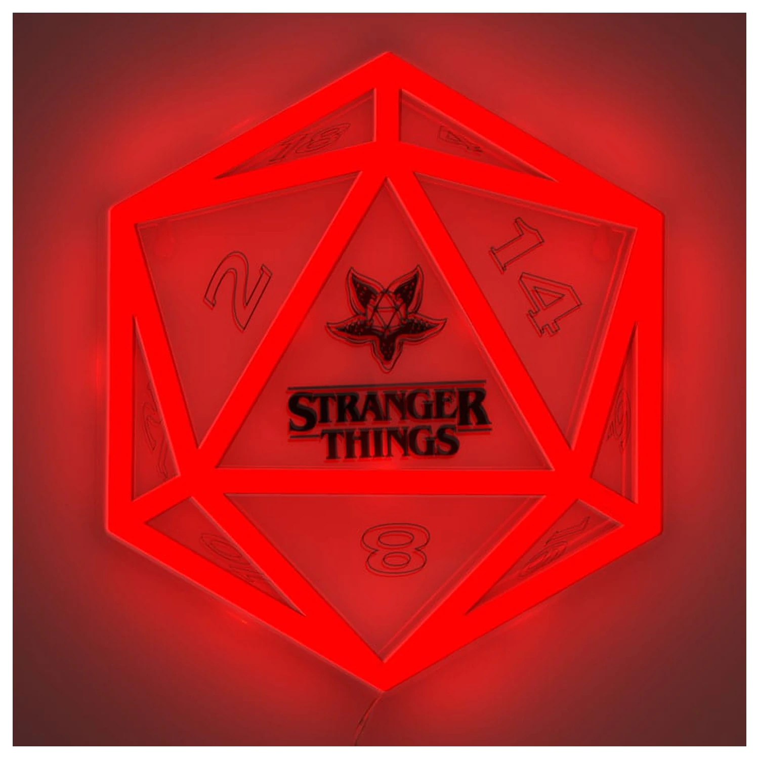 Stranger Things 5 LED Nástenná lampa Neon produktová fotografia