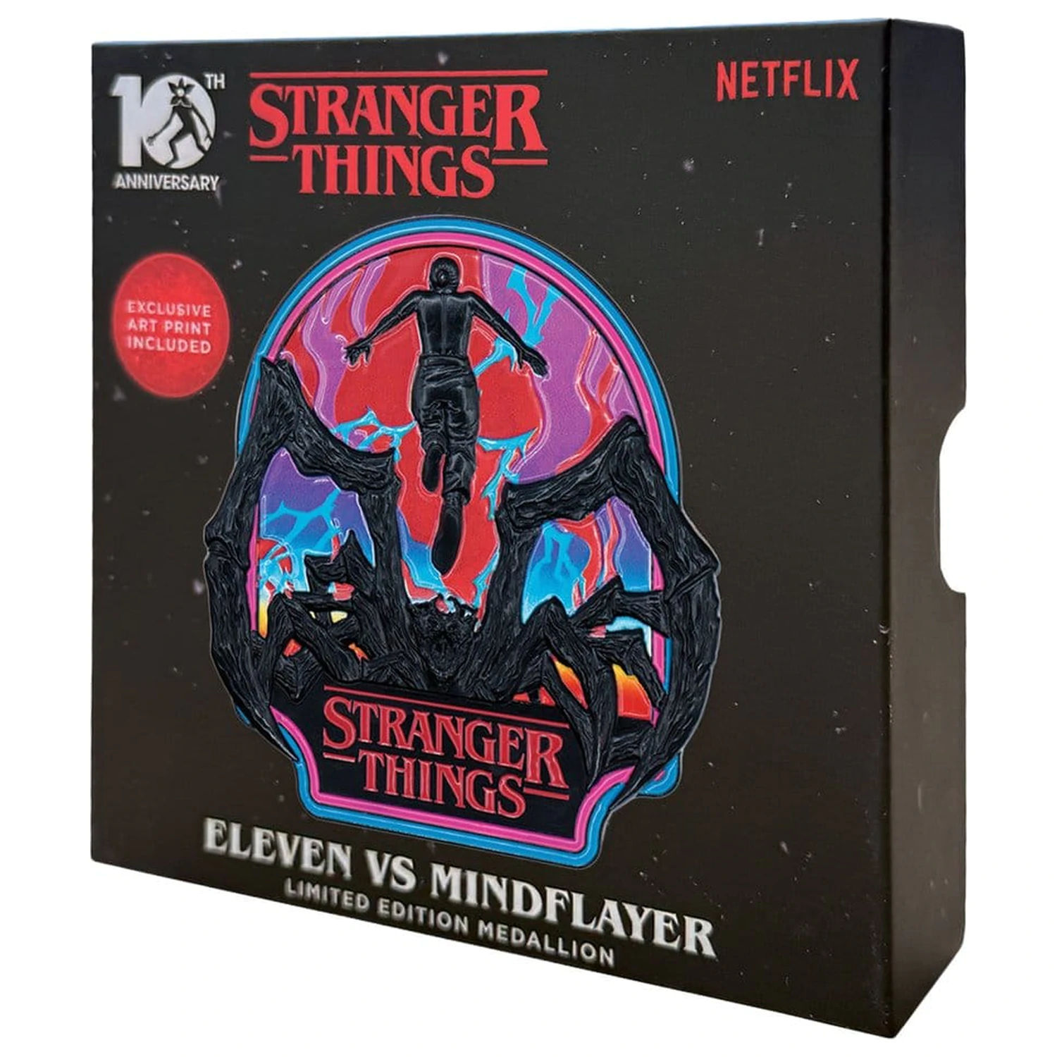 Stranger Things Medailón Eleven & Mind Flayer Limitovaná edícia produktová fotografia