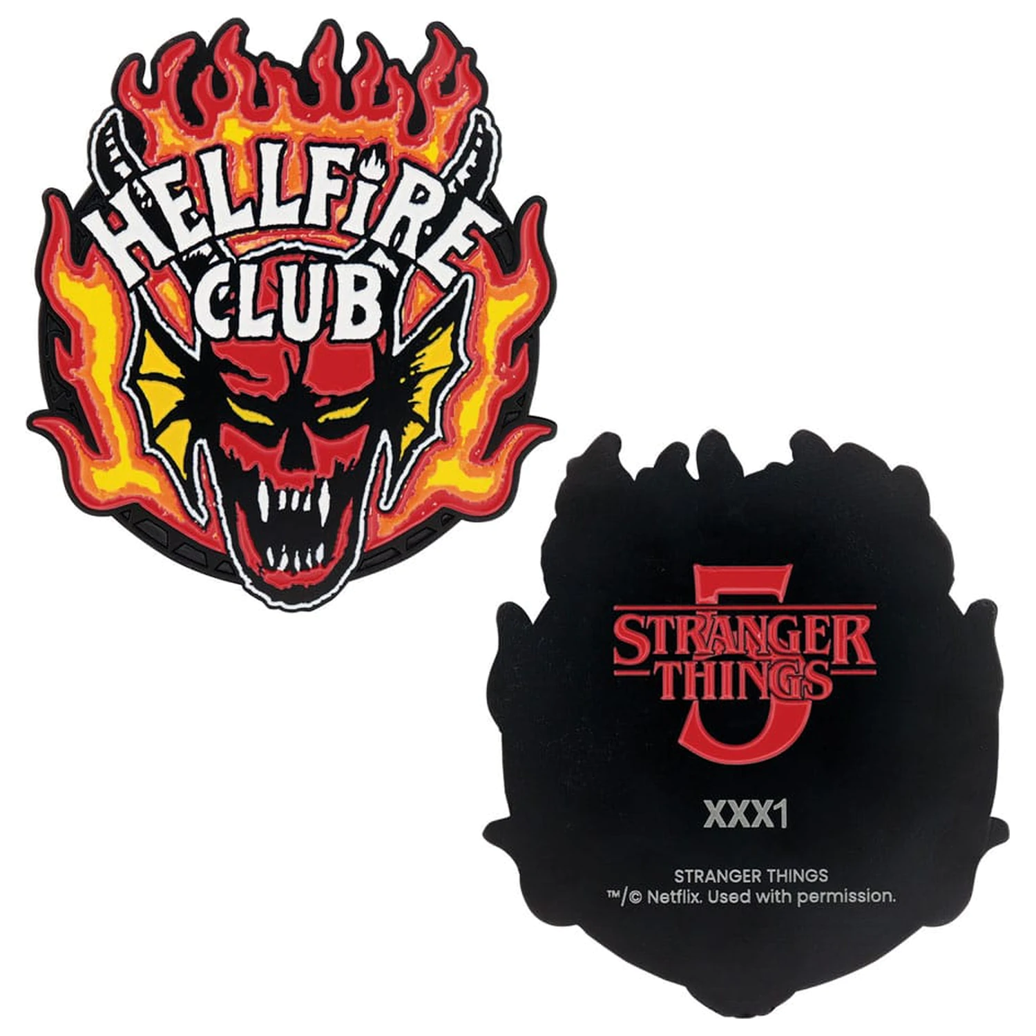 Stranger Things Medailón Hellfire Club Limited Edition produktová fotografia