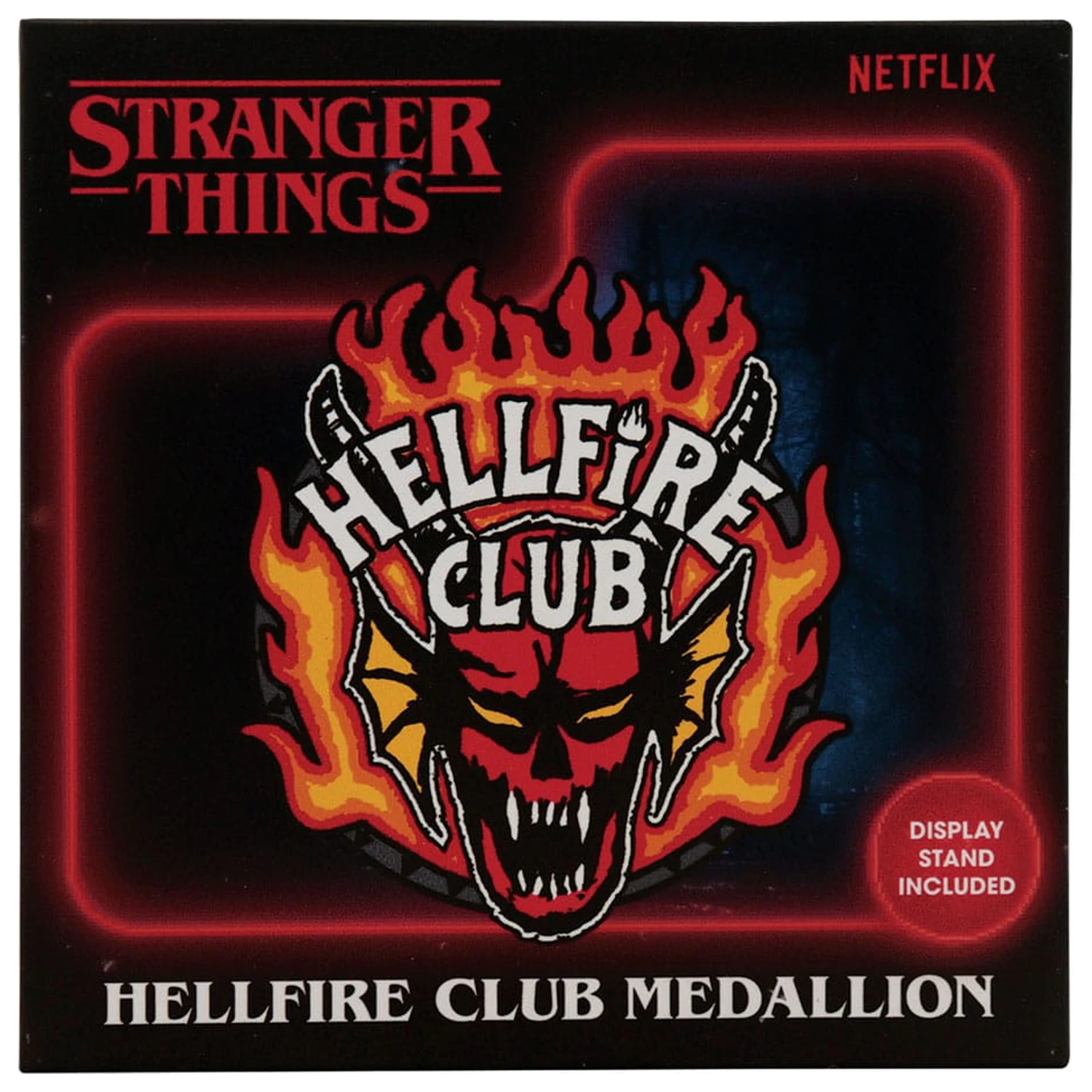 Stranger Things Medailón Hellfire Club Limited Edition produktová fotografia