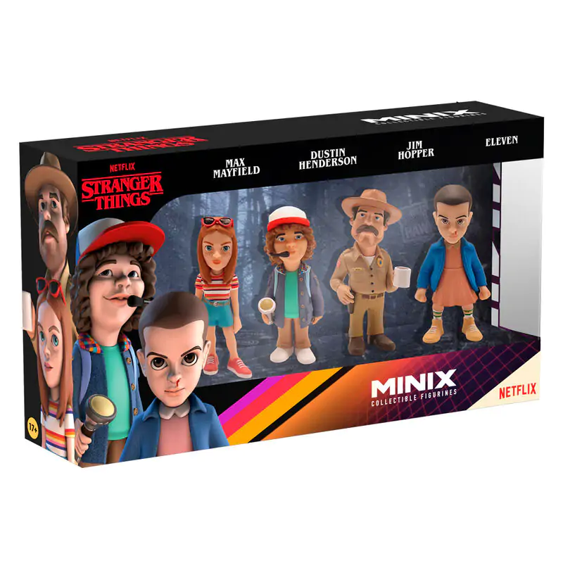 Stranger Things Minix balenie 4 figúrky 7 cm produktová fotografia