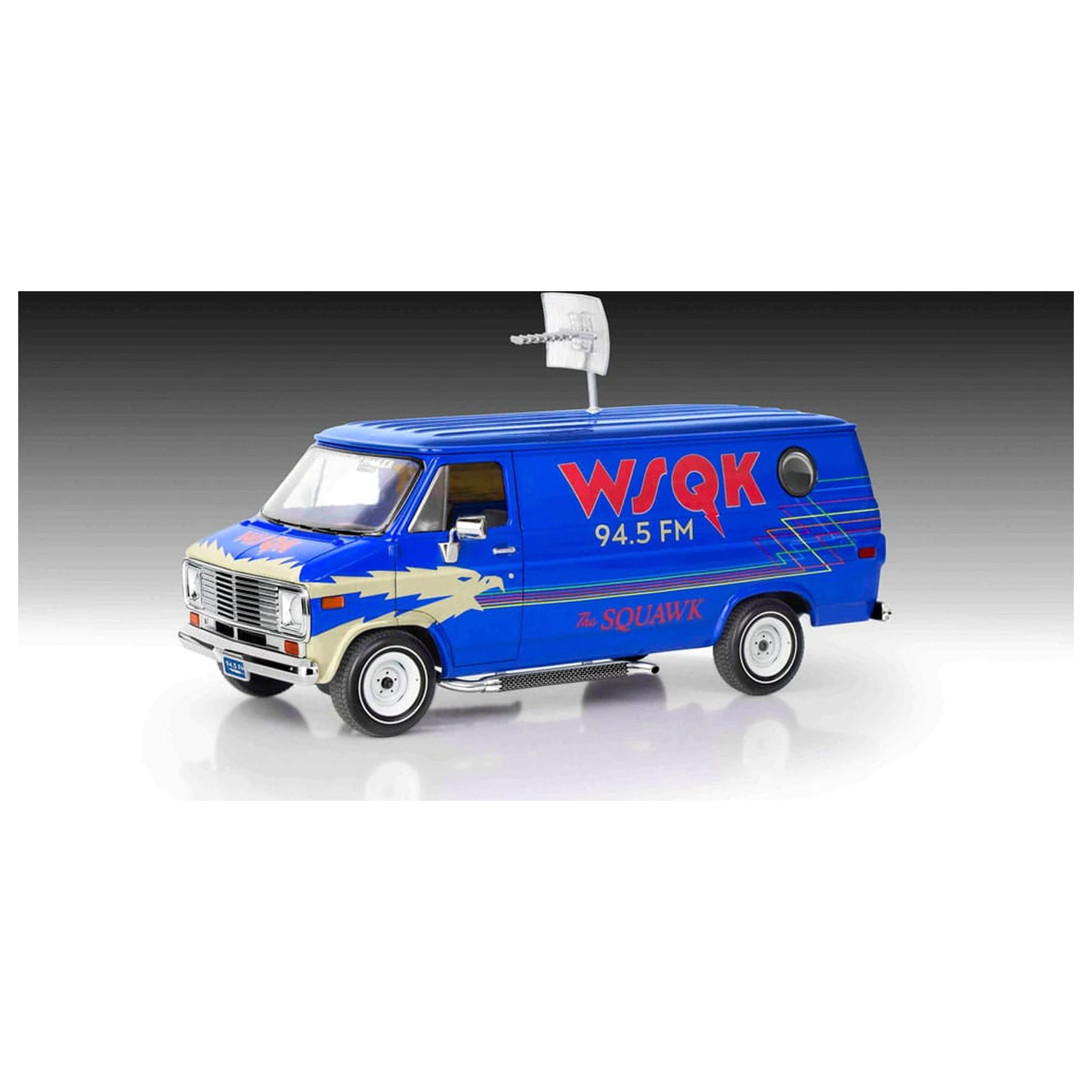 Stranger Things súprava modelu 1/25 Squawk Van 21 cm produktová fotografia