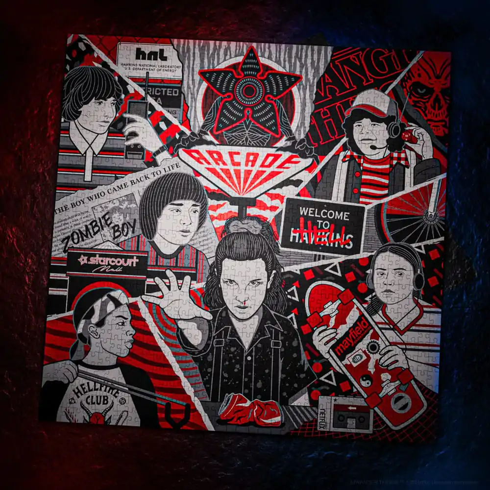 Stranger Things viacrozmerné puzzle (1000 dielikov) produktová fotografia