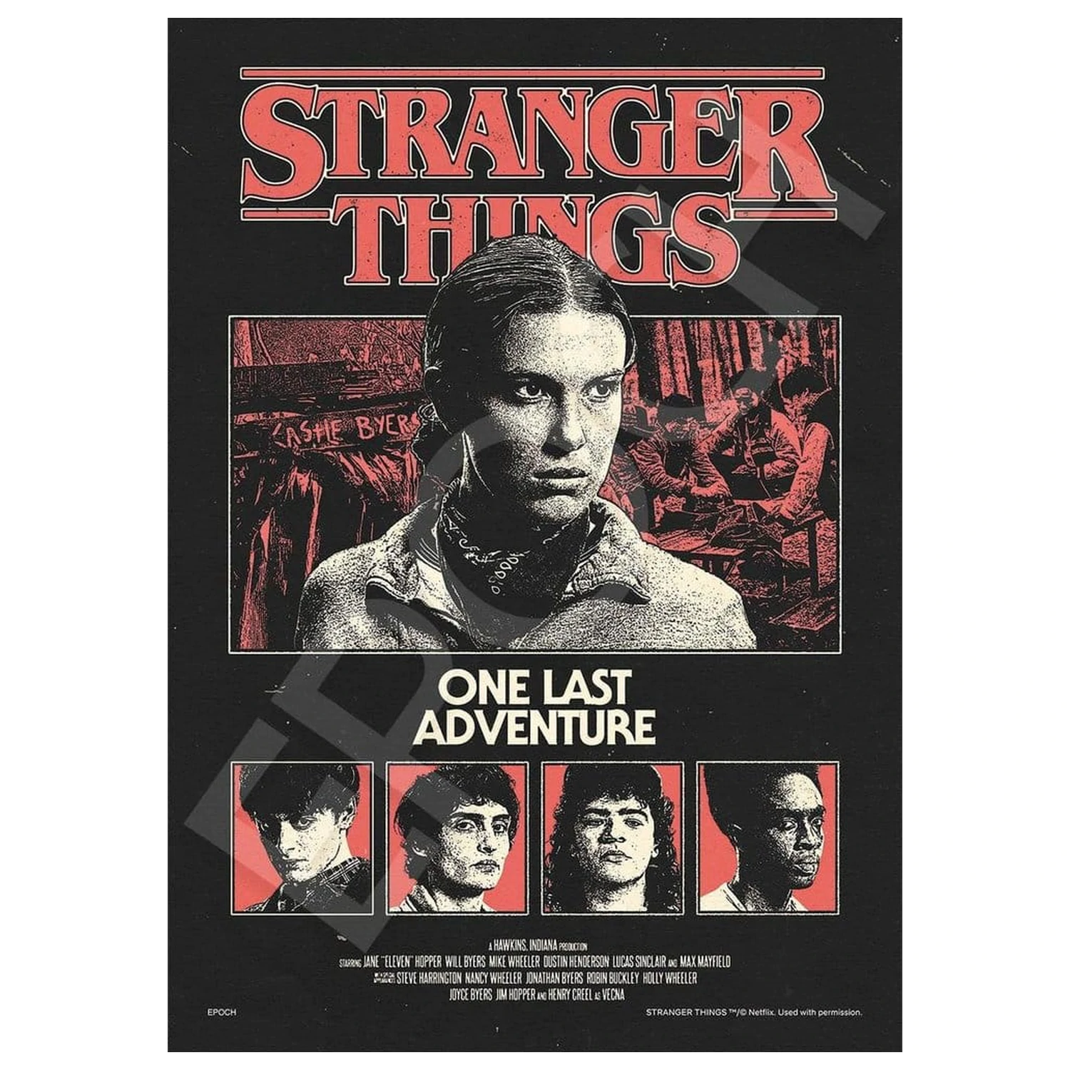 Stranger Things 500-dielne puzzle One Last Adventure produktová fotografia