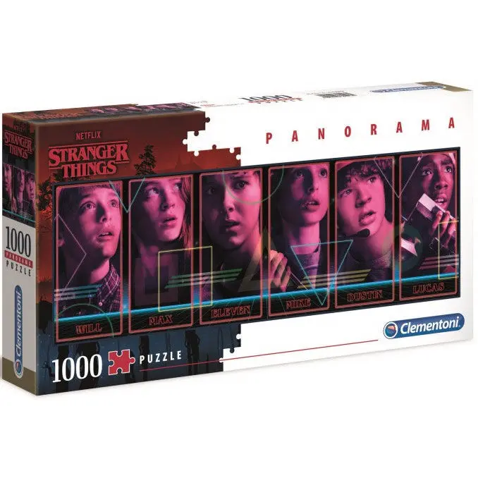 Stranger Things Panorama Puzzle, 1000 kusov termékfotó