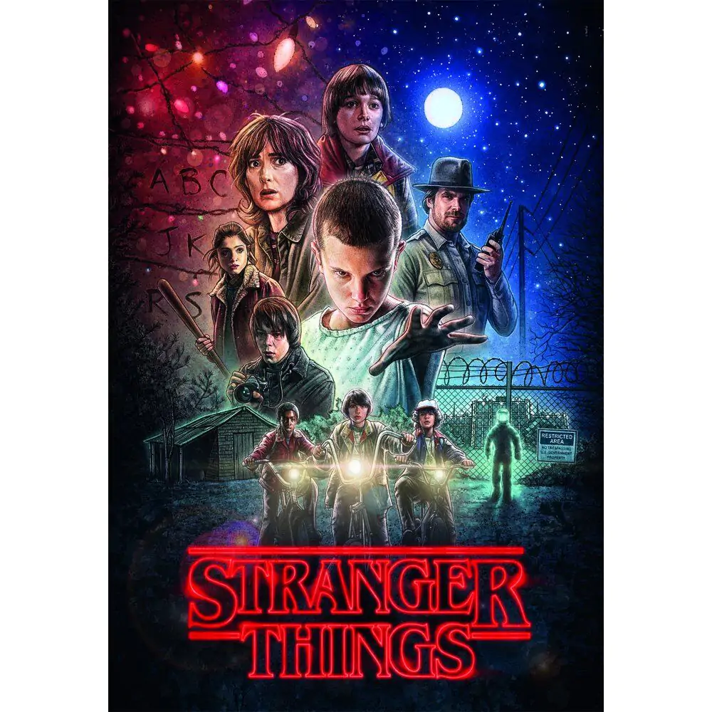 Stranger Things puzzle 1000ks produktová fotografia