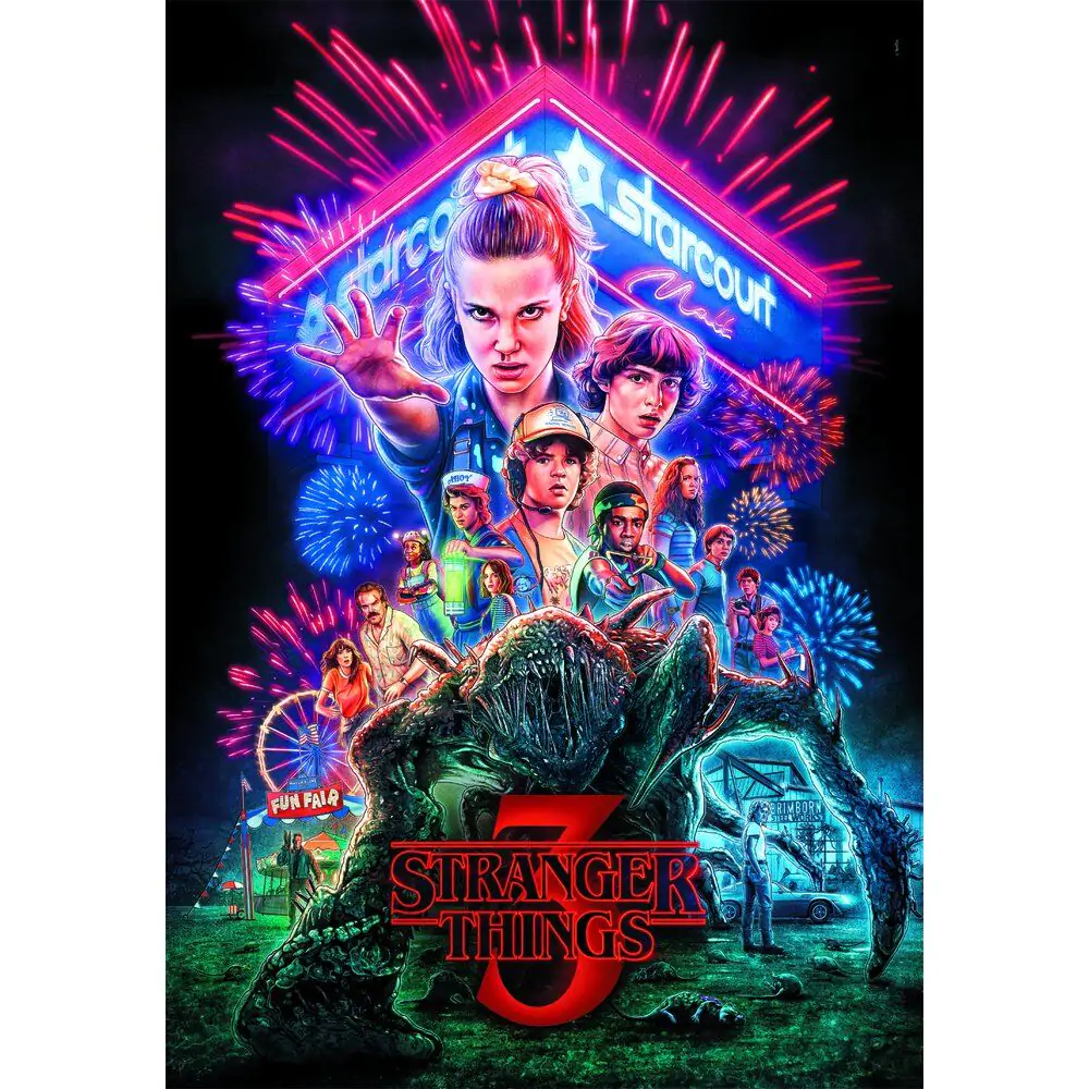 Stranger Things puzzle 1000 dielikov produktová fotografia