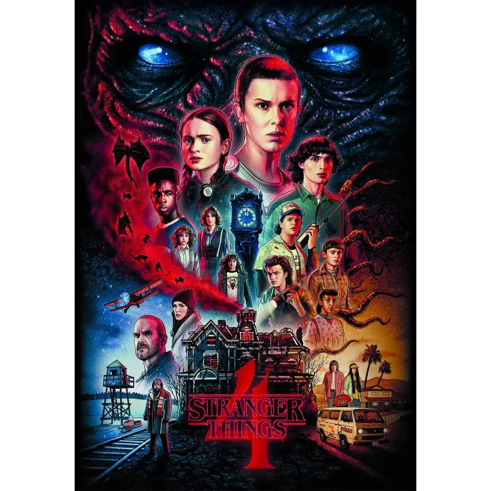 Stranger Things puzzle 1000ks produktová fotografia