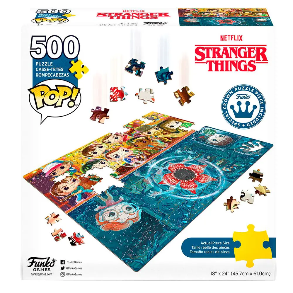 Stranger Things puzzle 500 dielikov produktová fotografia