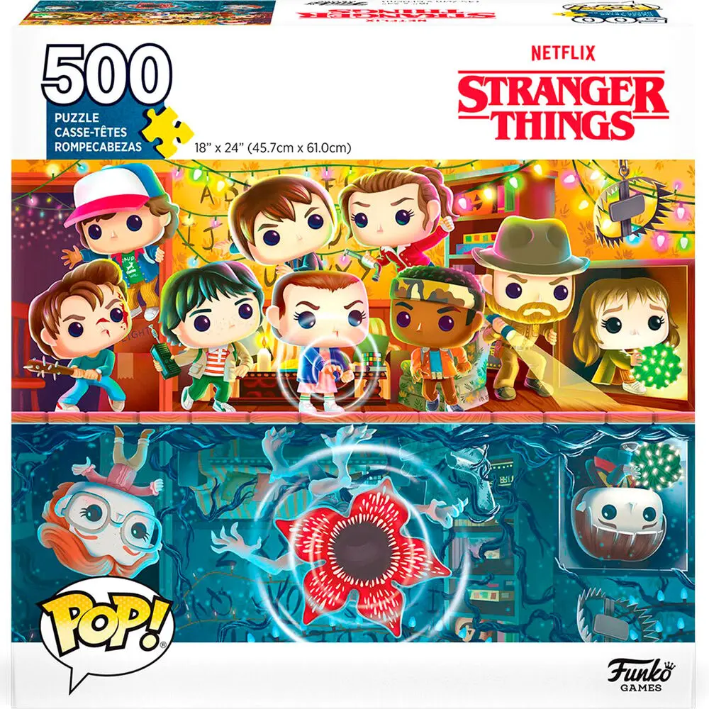 Stranger Things puzzle 500 dielikov produktová fotografia