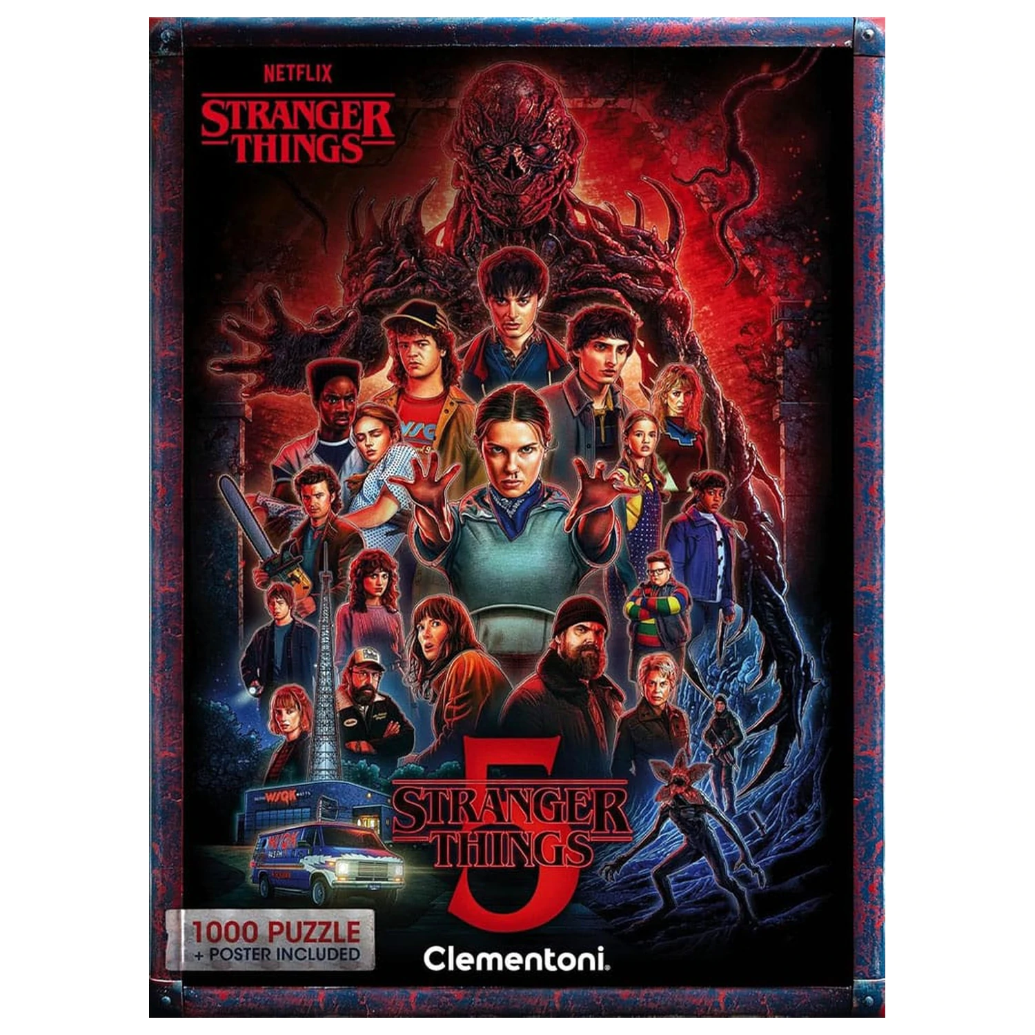 Stranger Things Jigsaw Puzzle Sezóna 5 (1000 kusov) produktová fotografia
