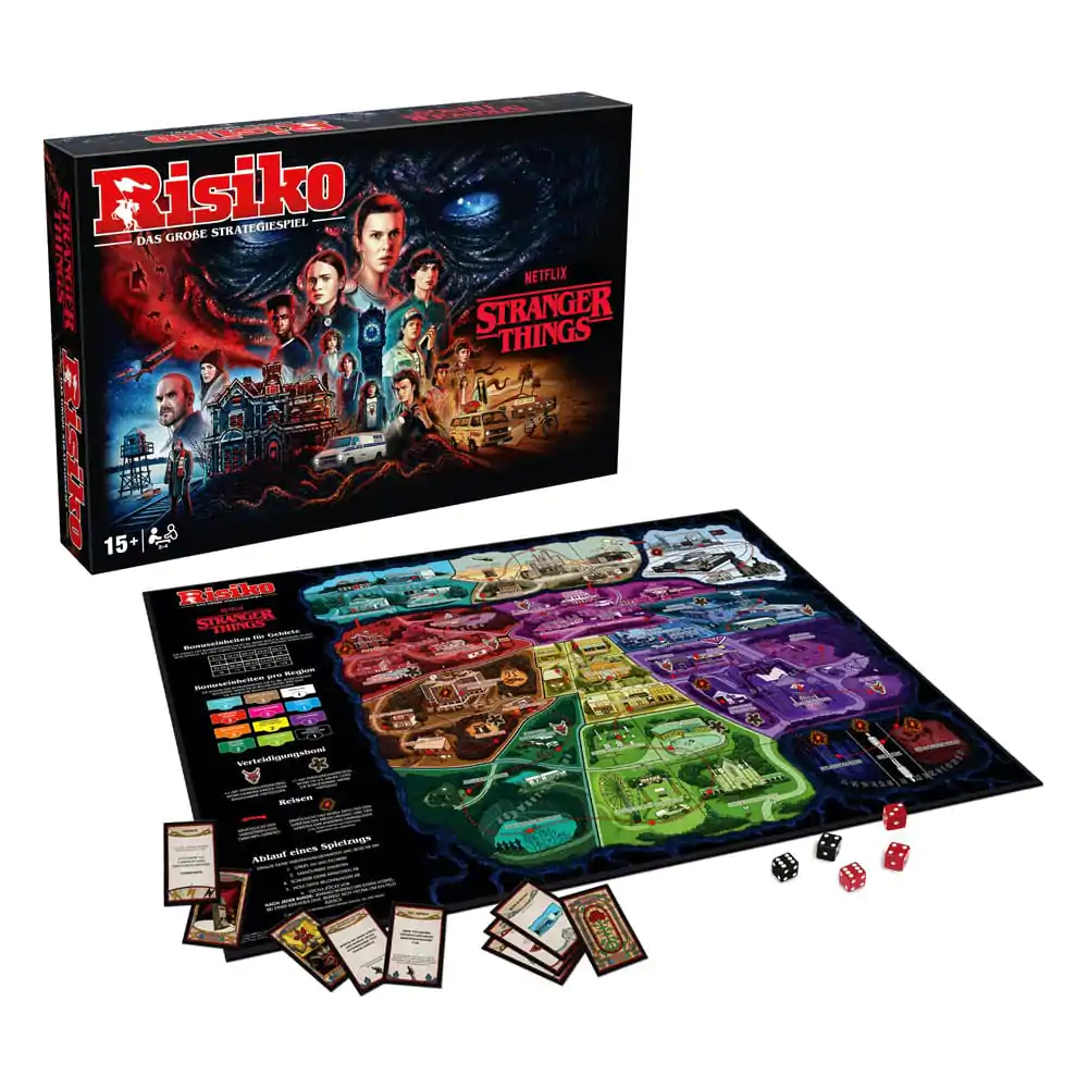 Stranger Things spoločenská hra Risk *nemecká verzia* produktová fotografia