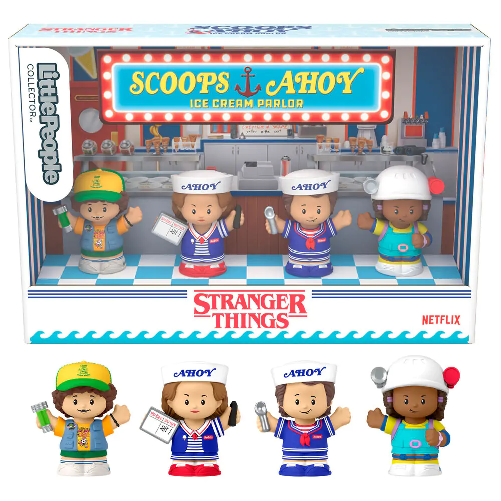 Stranger Things Scoops Ahoy figúrky Little People Collector produktová fotografia