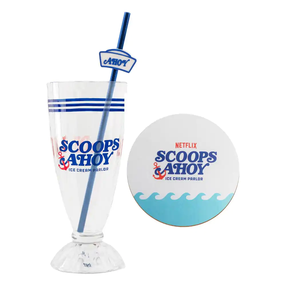 Stranger Things poháre na mliečne koktaily Set Scoops Ahoy produktová fotografia