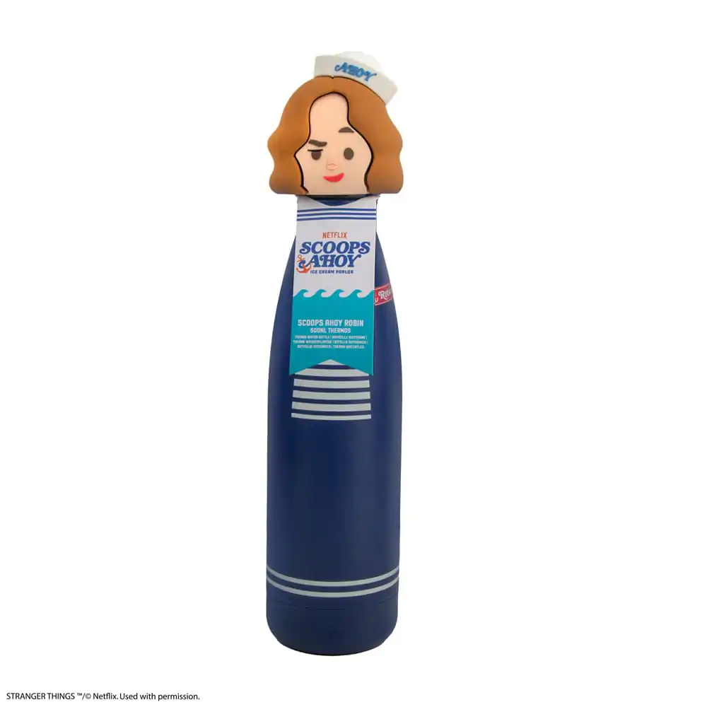 Stranger Things Fľaša na vodu Scoops Ahoy Robin 500 ml produktová fotografia