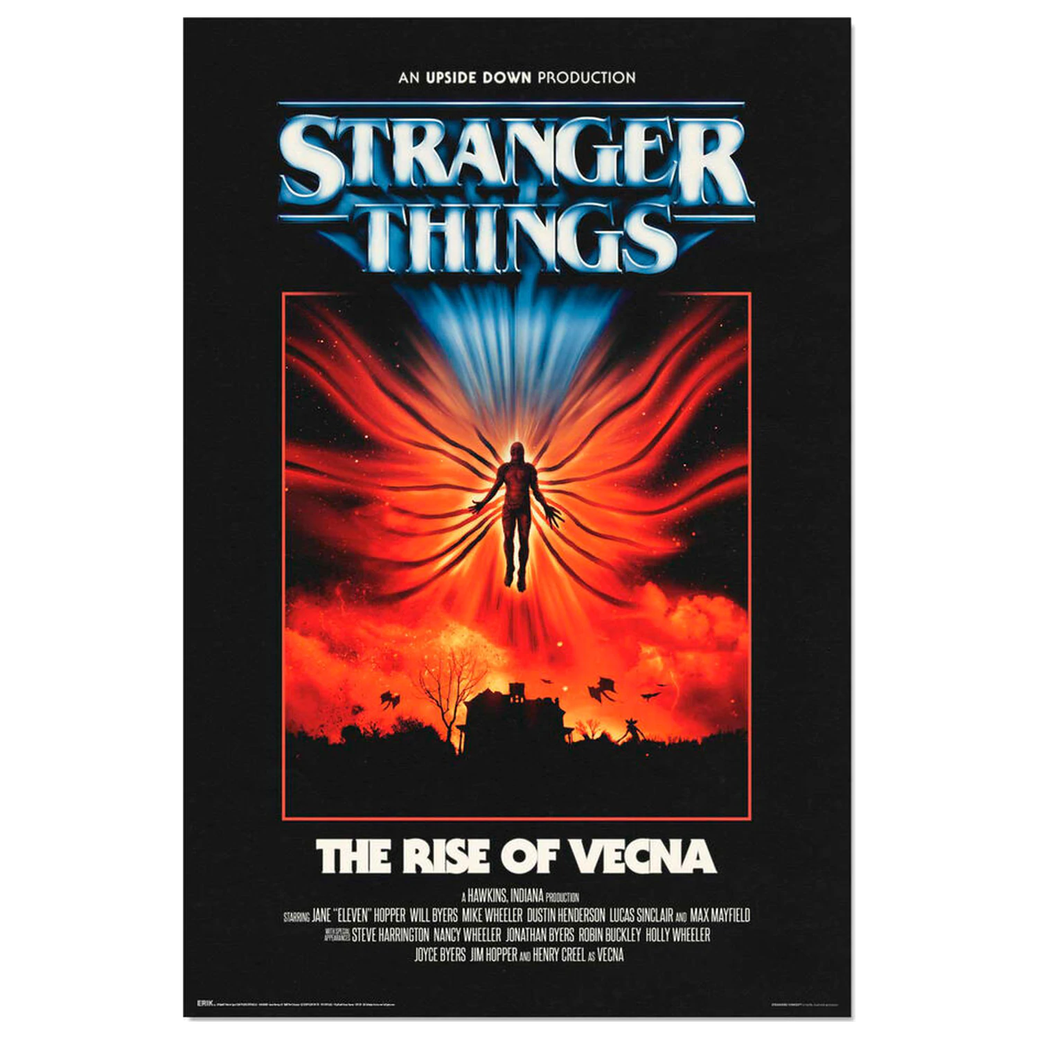 Stranger Things The Rise of Vecna plagát produktová fotografia