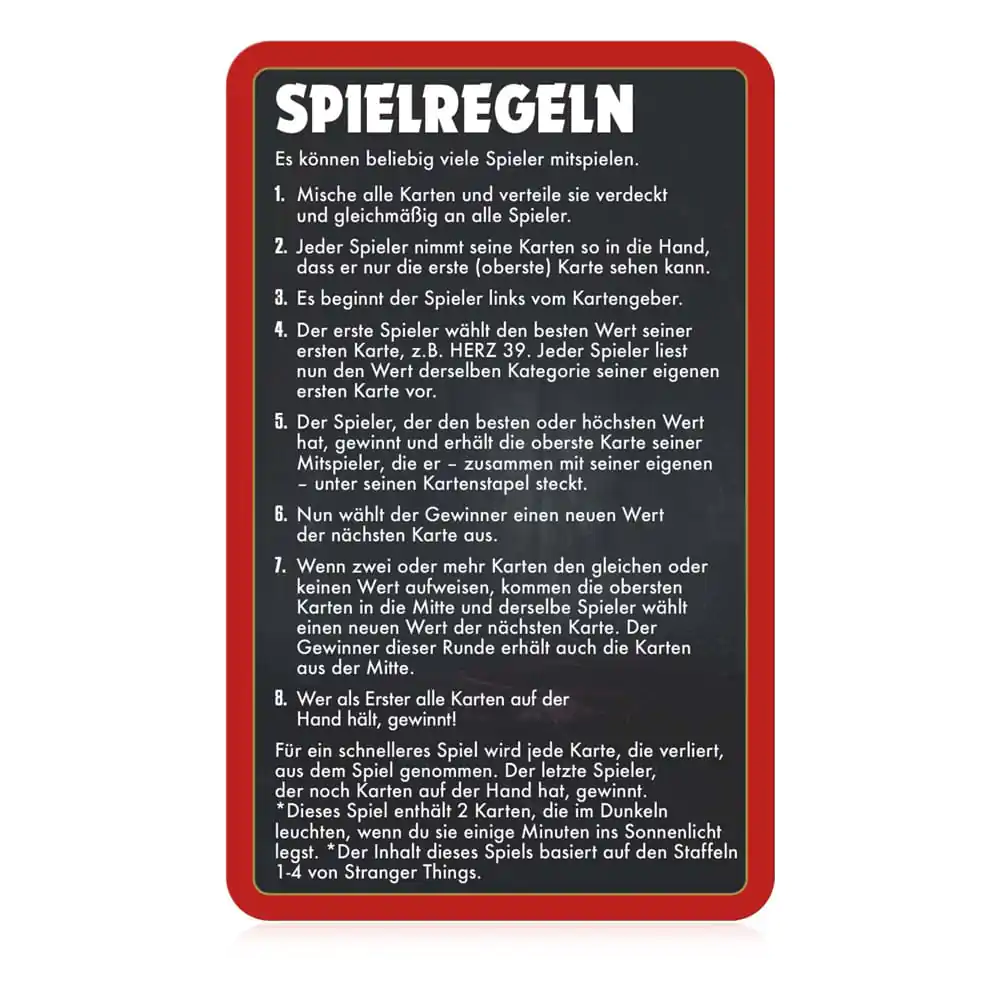Stranger Things kartová hra Top Trumps Collectables *nemecká verzia* produktová fotografia