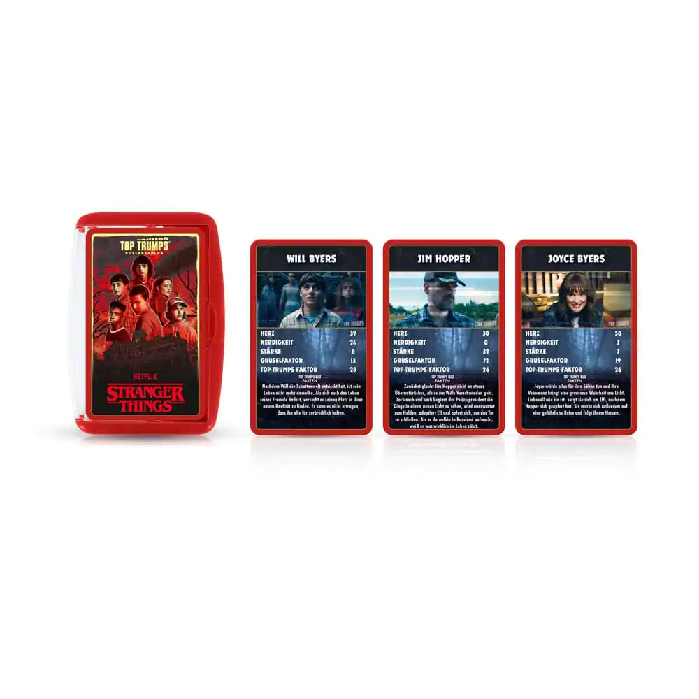 Stranger Things kartová hra Top Trumps Collectables *nemecká verzia* produktová fotografia