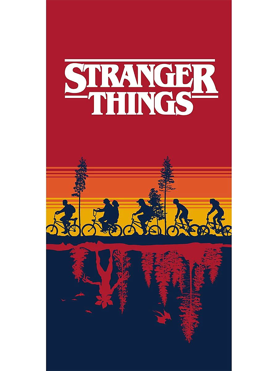 Stranger Things Upside Down uterák produktová fotografia