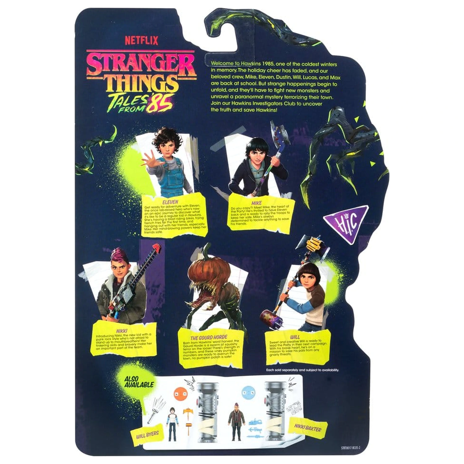 Stranger Things World Of Core Action Figure The Gourd Hourde produktová fotografia