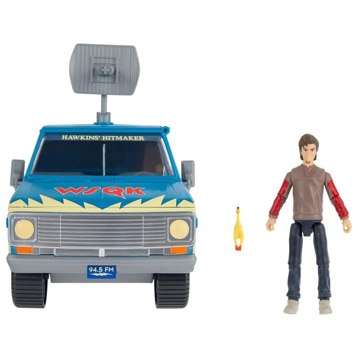 Stranger Things World Of Figure & Vehicle vozidlo s akčnou figúrkou The Squawk van s herným setom Steve produktová fotografia